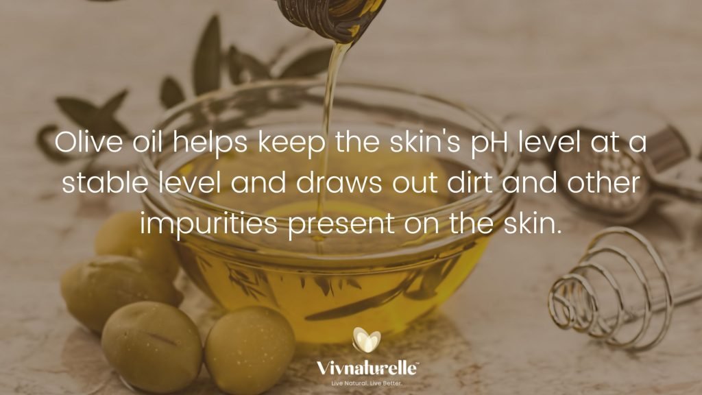 olive oil as a face wash