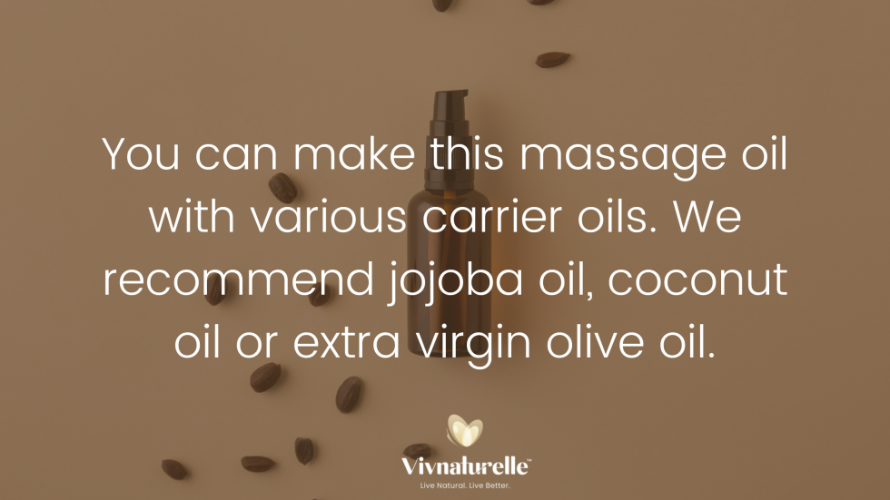 How To Make Massage Oil With Lavender Vivnaturelle 