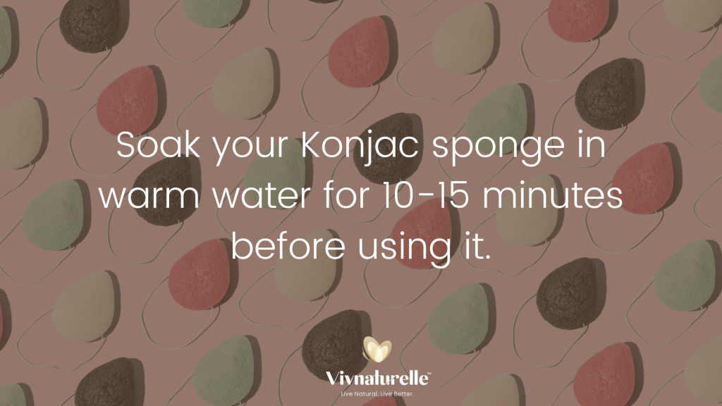 how to use konjac sponge