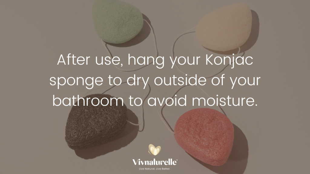 how to use konjac sponge