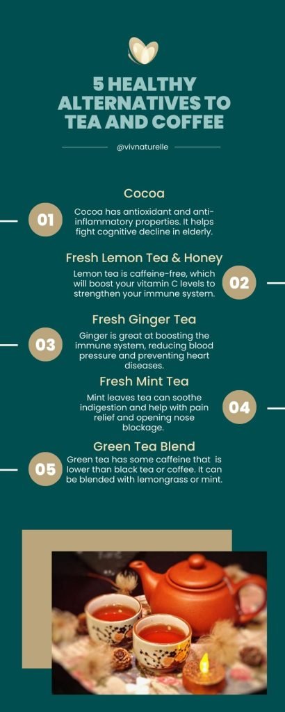 Healthy Alternatives to Tea and Coffee
