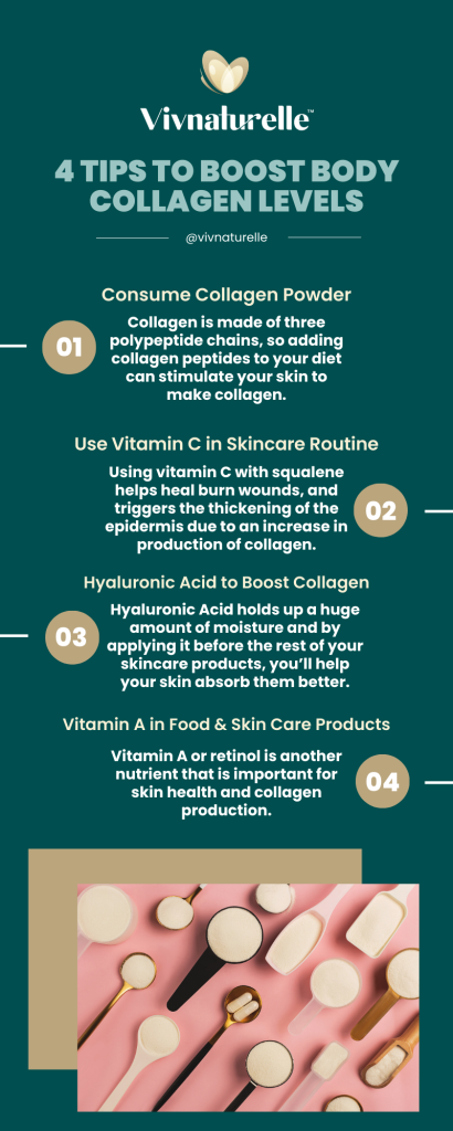 4 tips to boost body collagen levels