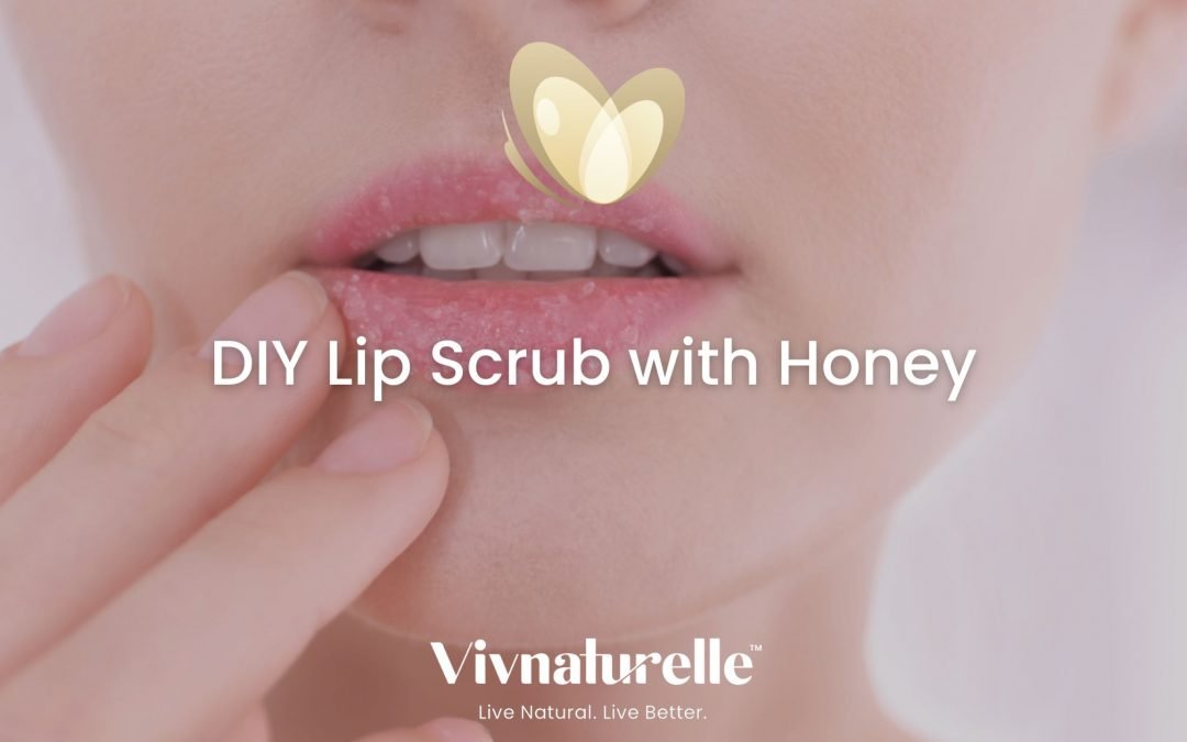 DIY Lip Scrub with Honey