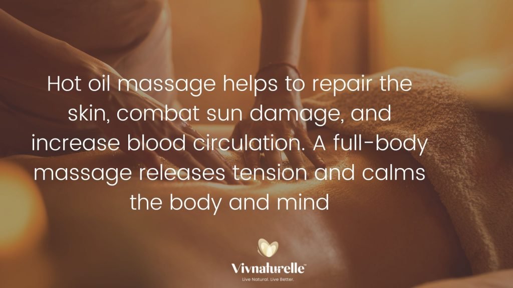 benefits of hot oil body massage