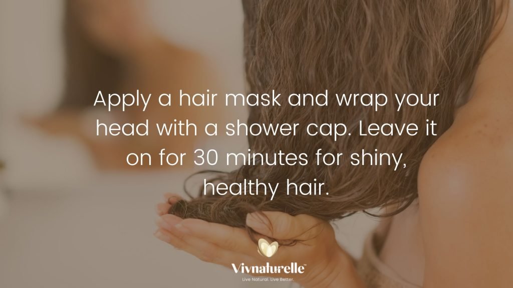 hair mask for a relaxing day