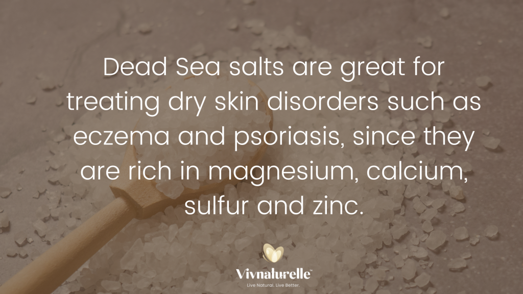 Dead sea salt benefits